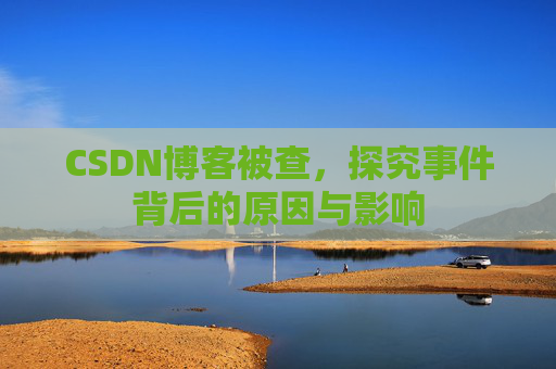 CSDN博客被查，探究事件背后的原因与影响