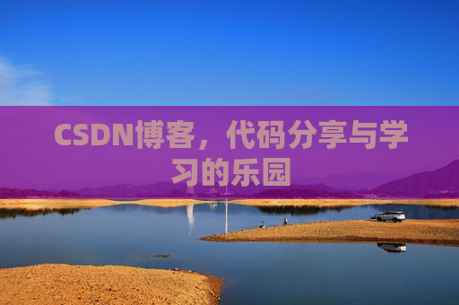 CSDN博客，代码分享与学习的乐园